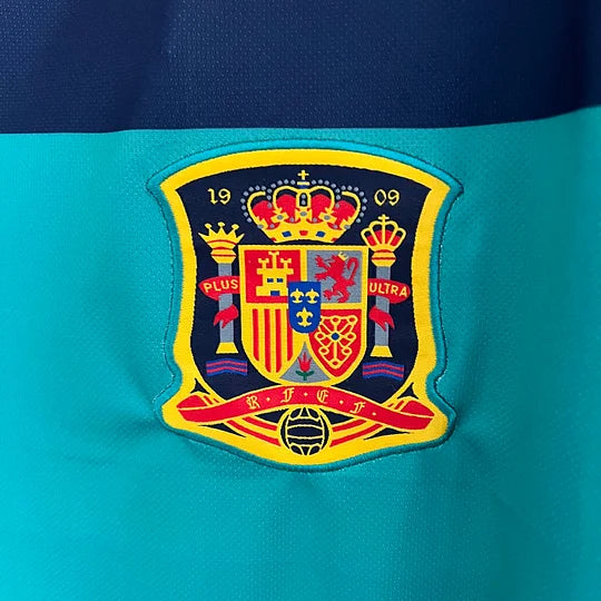 2010 Retro Spain Goalkeeper Green Soccer Shirt
