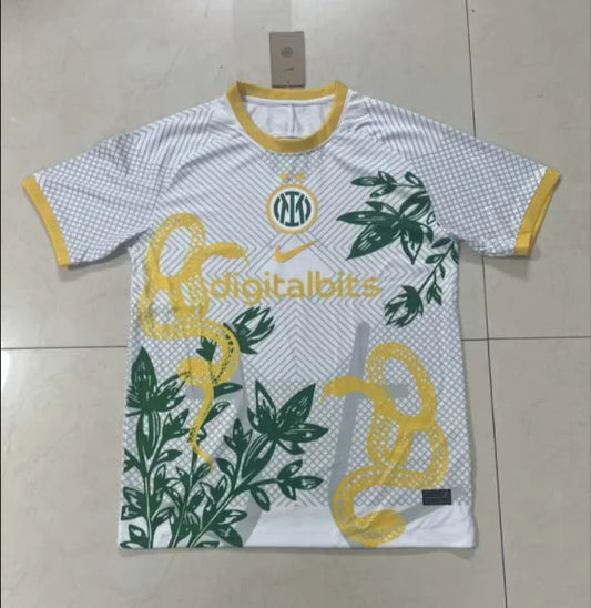 2024/2025 Internazionale Milan Special Edition Yellow Football Jersey