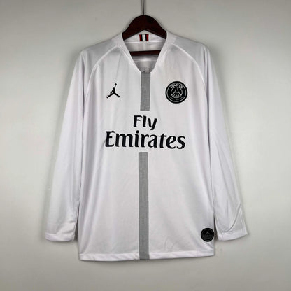 2018/2019 Retro Long Sleeve Psg Paris Saint-Germain Away Football Shirt