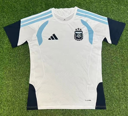 2026 Argentina National Team Training Suit White Football Shirt