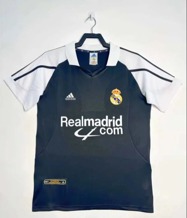 2001/2002 Retro Real Madrid Away Football Shirt
