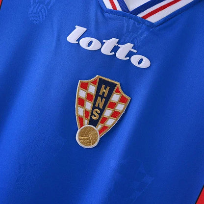 1998 Retro Croatia National Team Away Football Shirt