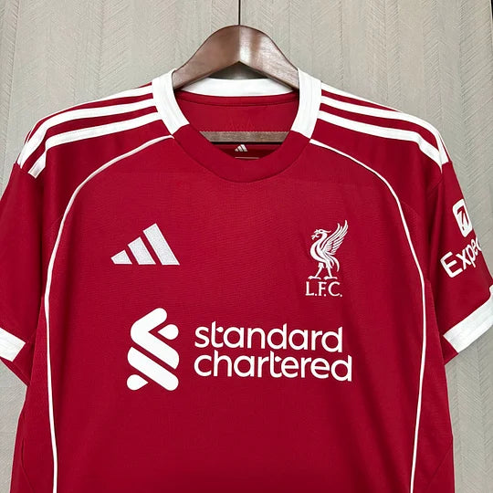2025/2026 Liverpool Home Soccer Jersey