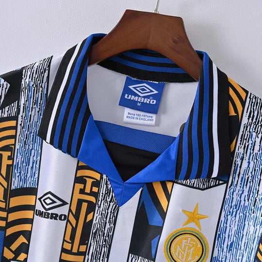 1995/1996 Retro Internazionale Milan Away Football Jersey