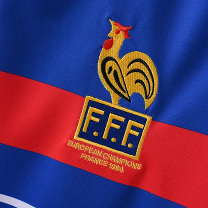 1984 Retro France Home Football Shirt