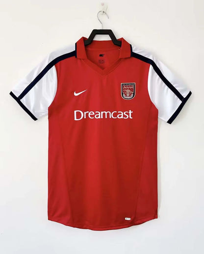 2001/2002 Retro Arsenal Home Football Shirt