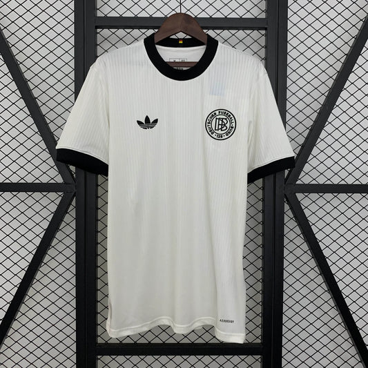 2025 Germany 125th Anniversary Edition Home White Football Shirt