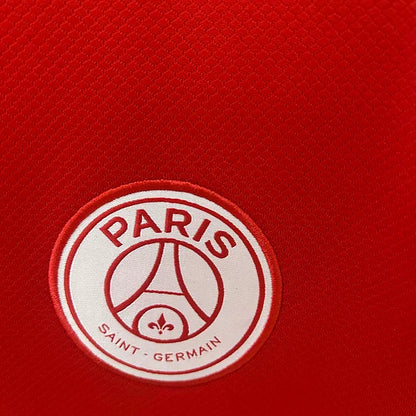 2024/2025 Psg Paris Saint-Germain Fourth Away Red Football Shirt