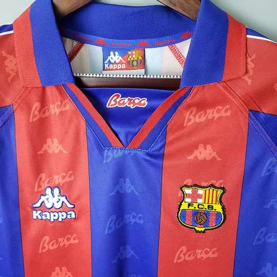 Retro Barcelona Football Shirt Home 1996/1997