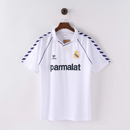1986/1987 Retro Real Madrid Home Football Shirt