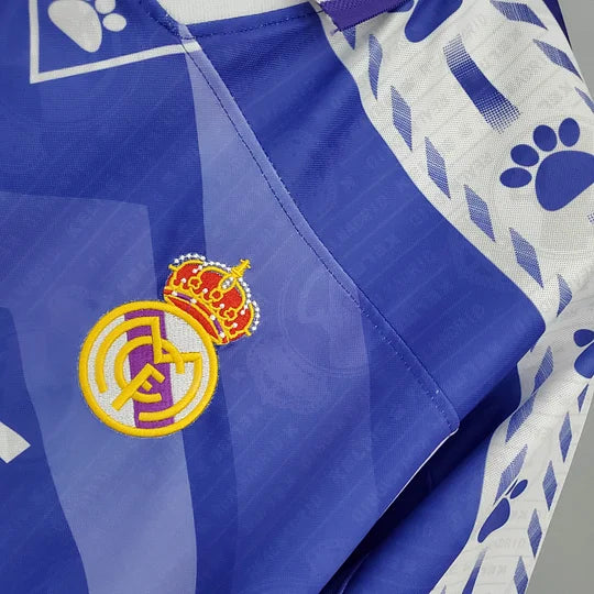 1996/1997 Retro Real Madrid Away Soccer Jersey