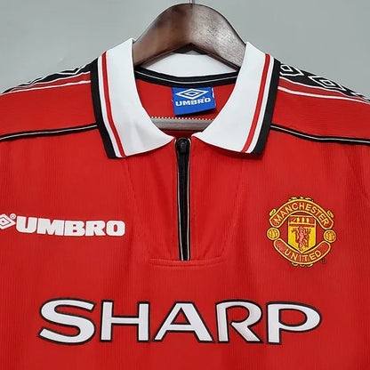 1998/1999 Retro Manchester United Home Football Shirt