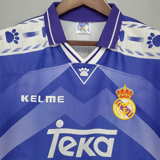 1996/1997 Retro Real Madrid Away Soccer Jersey