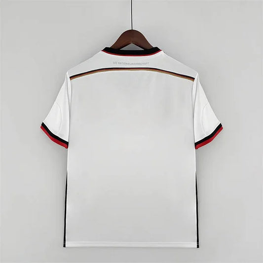 2014 Retro Germany Home Soccer Jersey