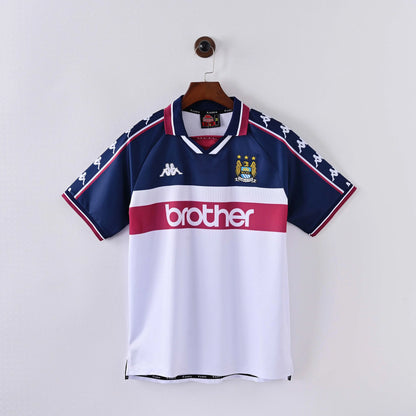 1997/1998 Retro Manchester City Away Football Shirt