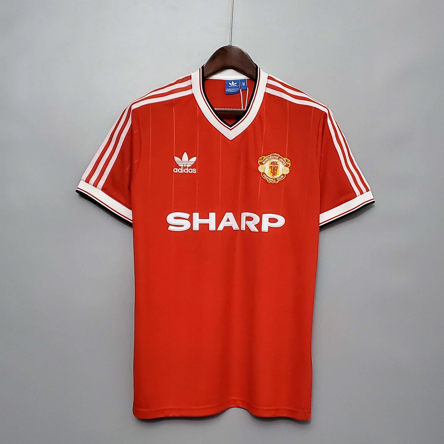 1983/1984 Retro Manchester United Home Football Shirt