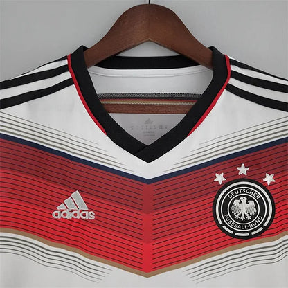 2014 Retro Germany Home Soccer Jersey