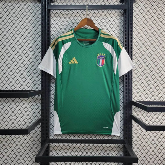 2026 Italy National Team Training Suit Green Football Shirt