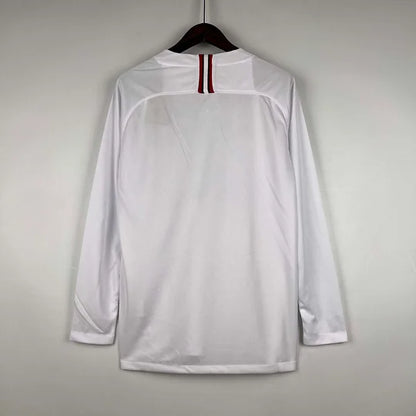 2018/2019 Retro Long Sleeve Psg Paris Saint-Germain Away Football Shirt