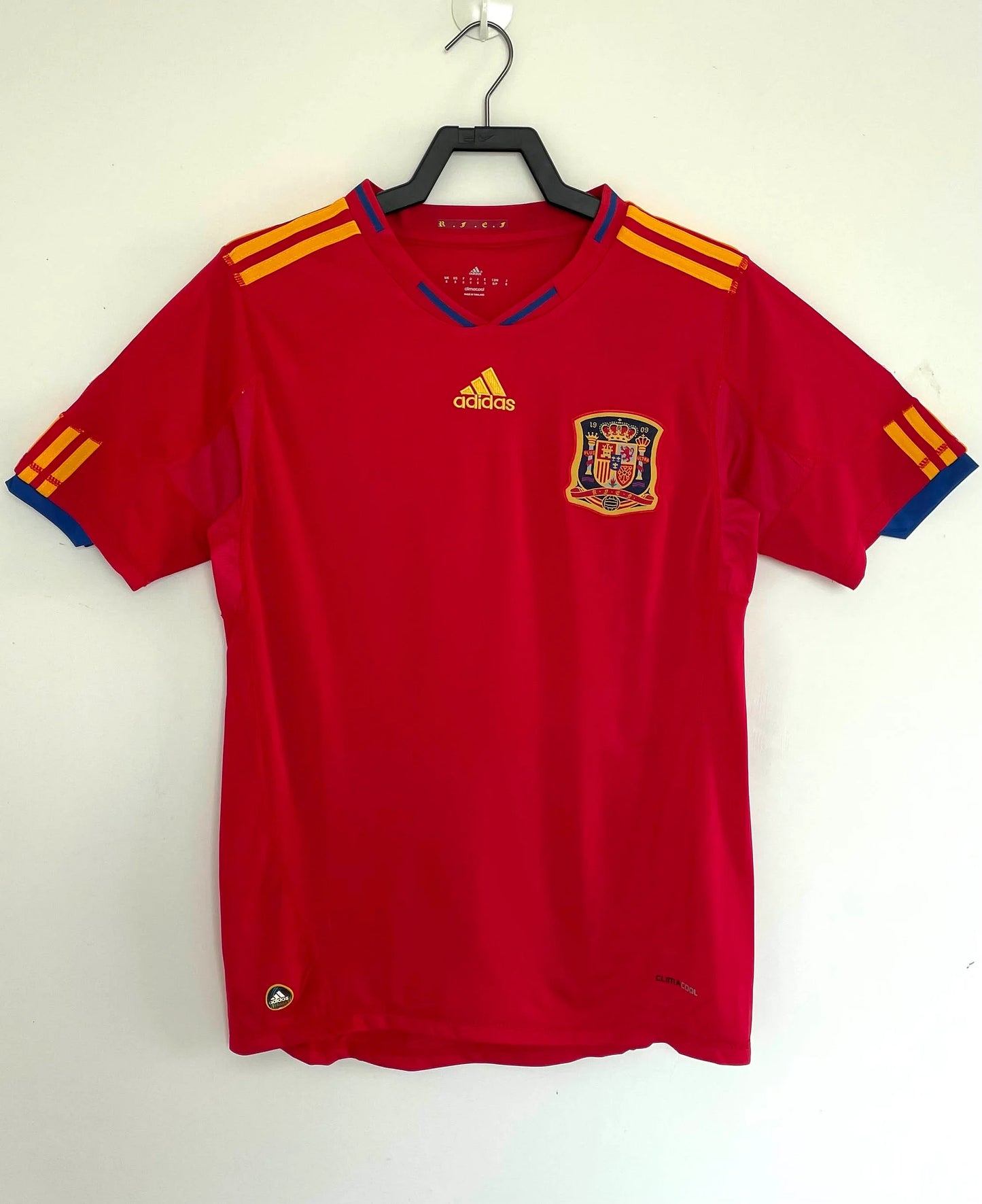 2010 Retro Spain Home Soccer Shirt