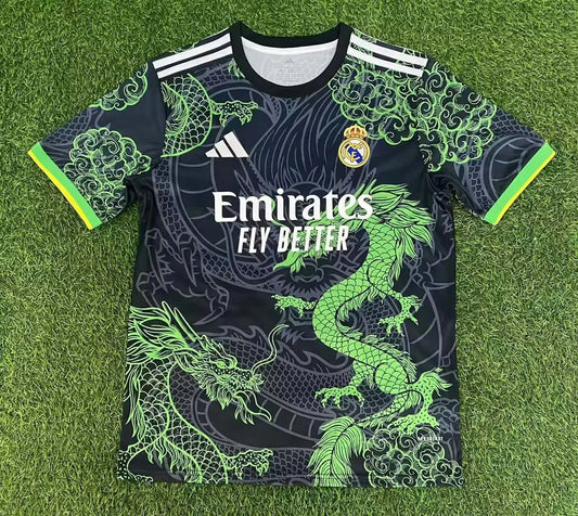 2025/2026 Real Madrid Special Edition Green Football Shirt