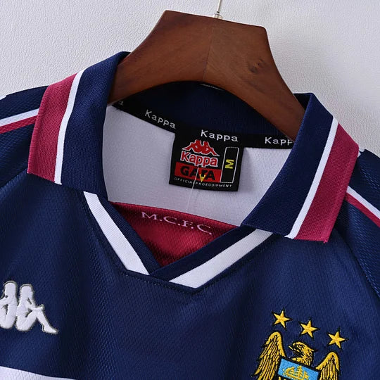1997/1998 Retro Manchester City Away Football Shirt