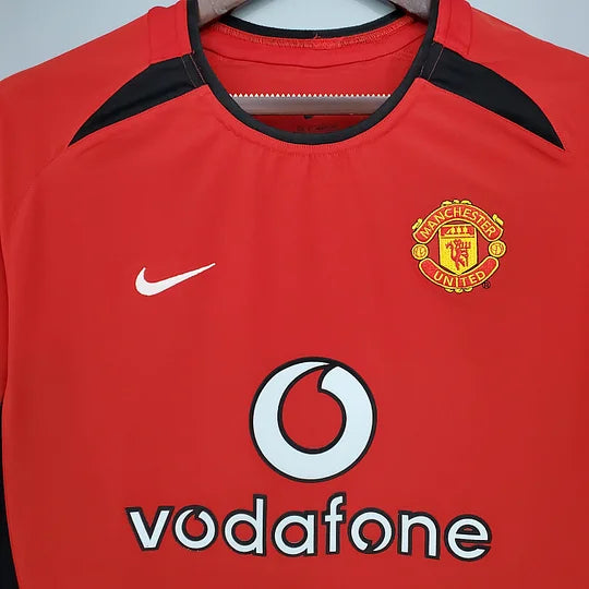 2002/2004 Retro Manchester United Home Football Shirt