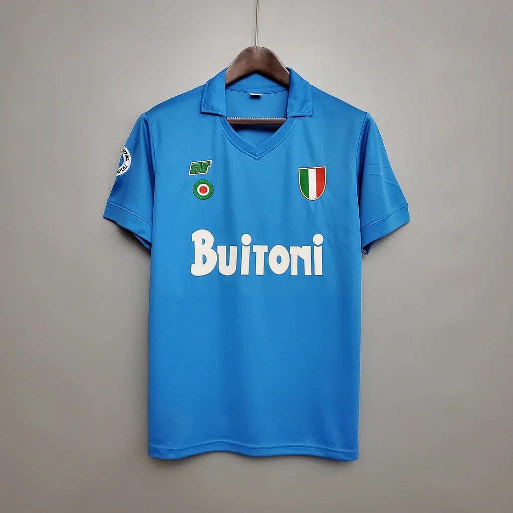 1987/1988 Retro Napoli Home Soccer Jersey