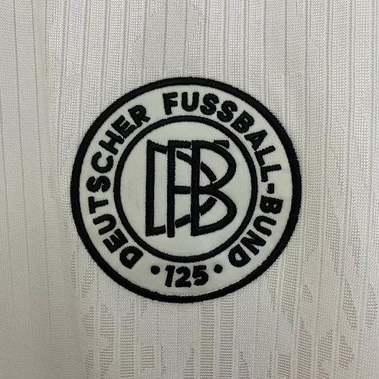 2025 Germany 125th Anniversary Edition Home White Football Shirt