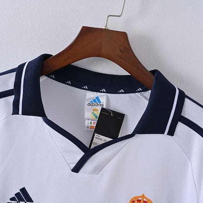 2000/2001 Retro Real Madrid Home Football Shirt