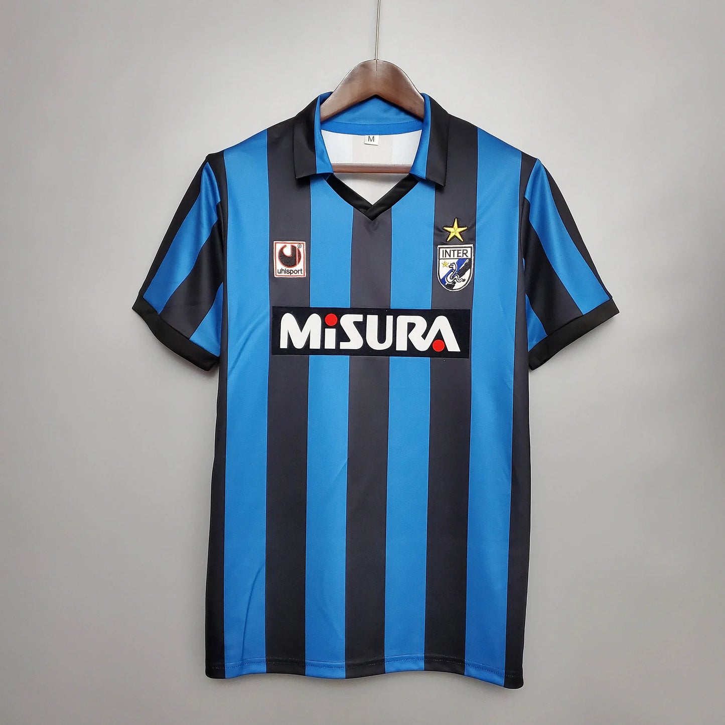 1988/1989 Retro Internazionale Milan Home Football Jersey
