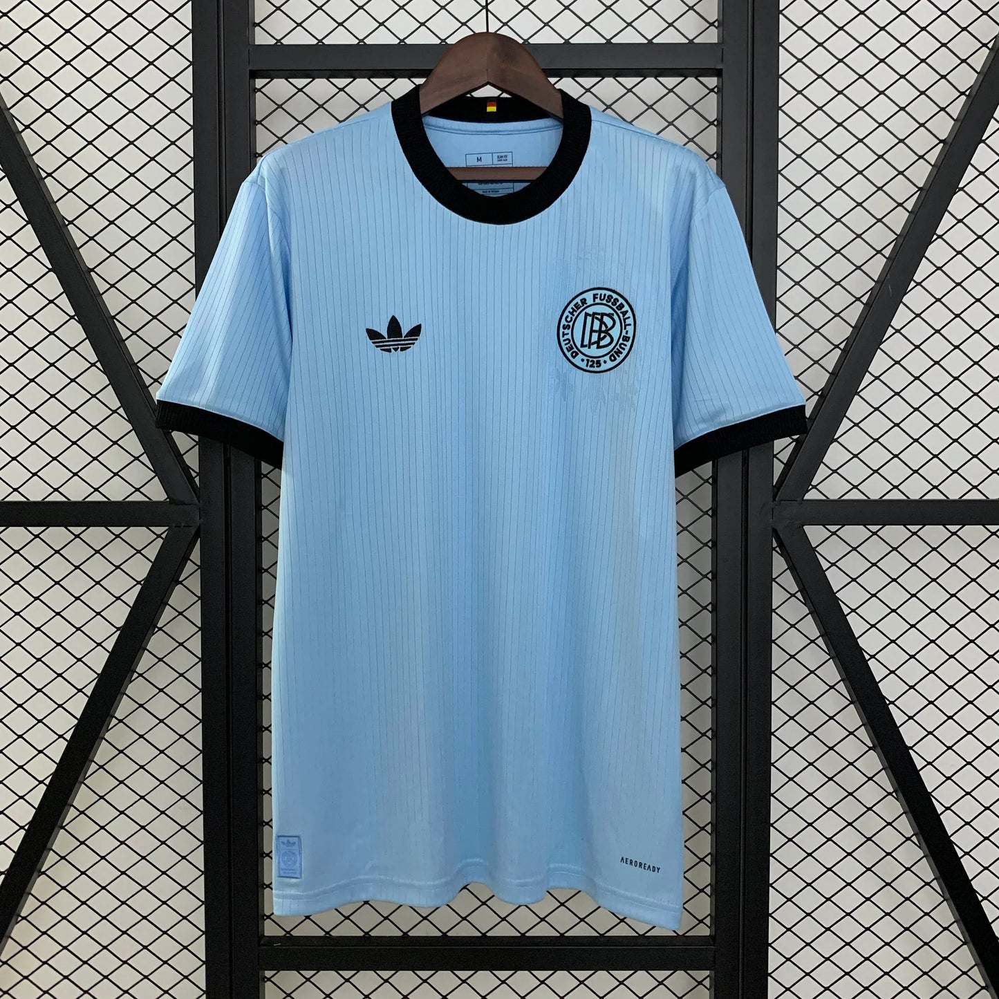 2025 Germany 125th Anniversary Edition Goalkeeper Light Blue Football Shirt