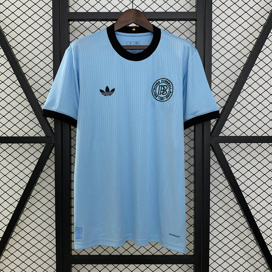 2025 Germany 125th Anniversary Edition Goalkeeper Light Blue Football Shirt