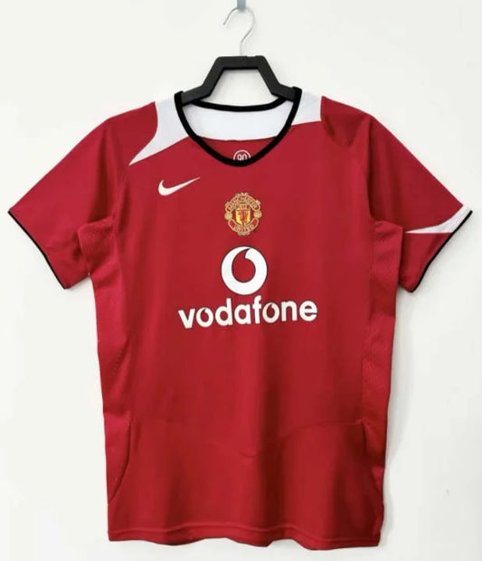 2004/2005 Retro Manchester United Home Football Shirt