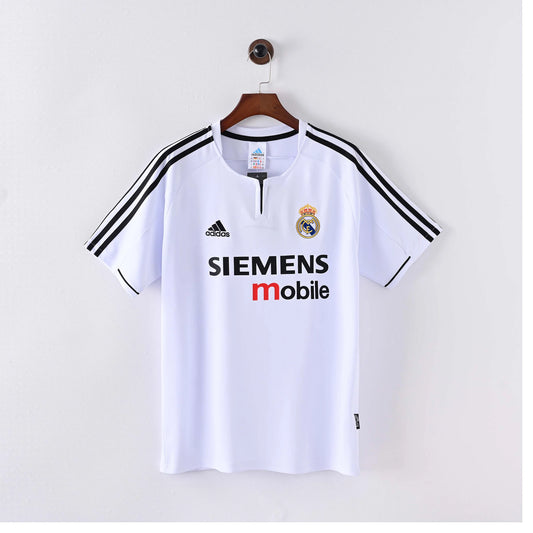 2003/2004 Retro Real Madrid Home Football Shirt
