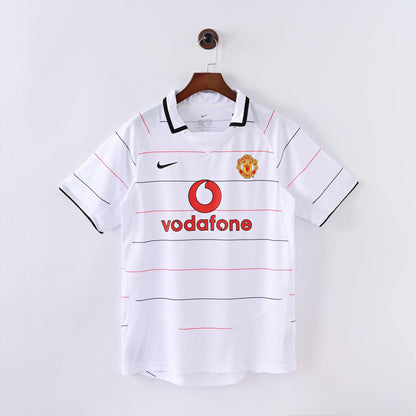 2003/2004 Retro Manchester United Third Away Football Shirt