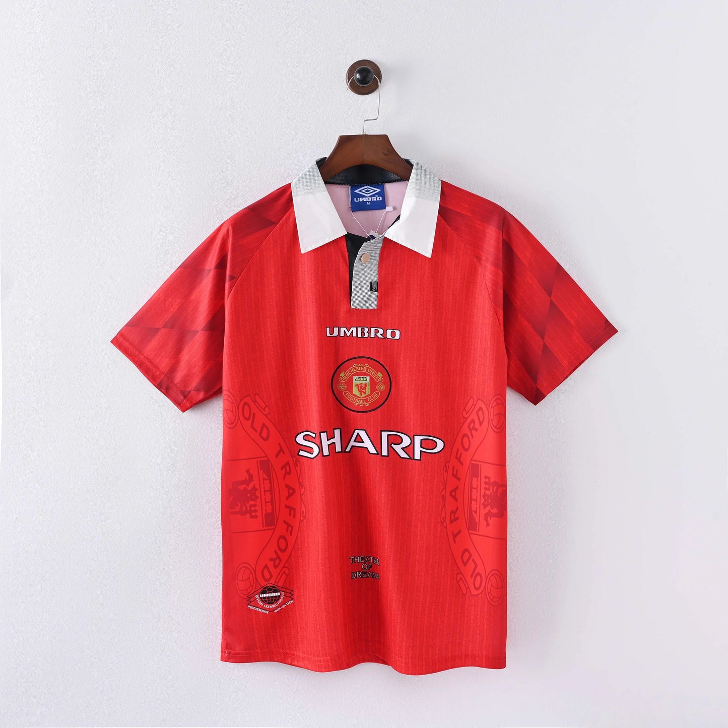 1996/1997 Retro Manchester United Home Football Shirt