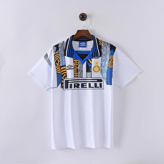 1995/1996 Retro Internazionale Milan Away Football Jersey