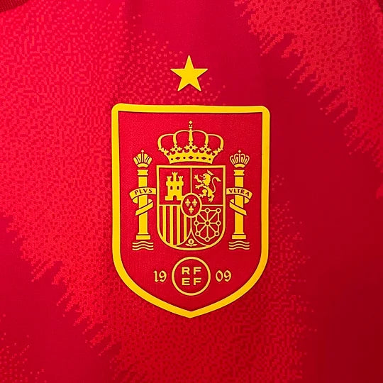 2024 Spain Home Football Shirt