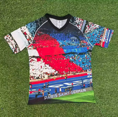 2025/2026 Psg Paris Saint-Germain Competition Venue Special Edition Colorful Football Shirt